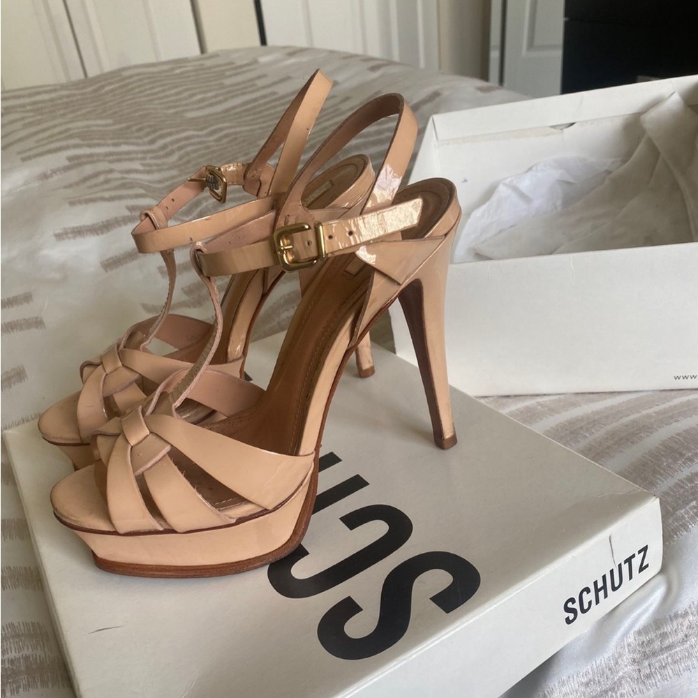 Schutz sandals high heels